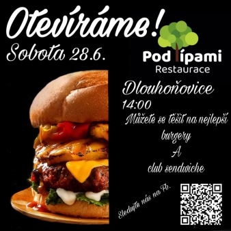 plakát otevření hospody